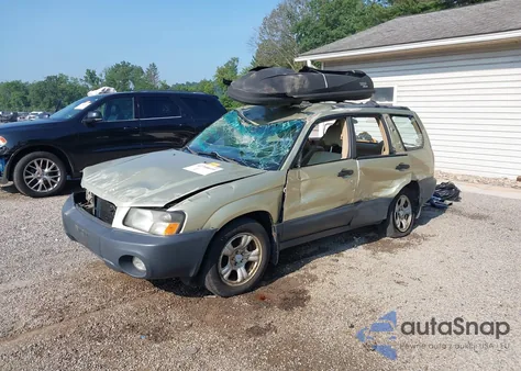 2003 Subaru Forester X from USA, damaged, VIN JF1SG63643G749666
